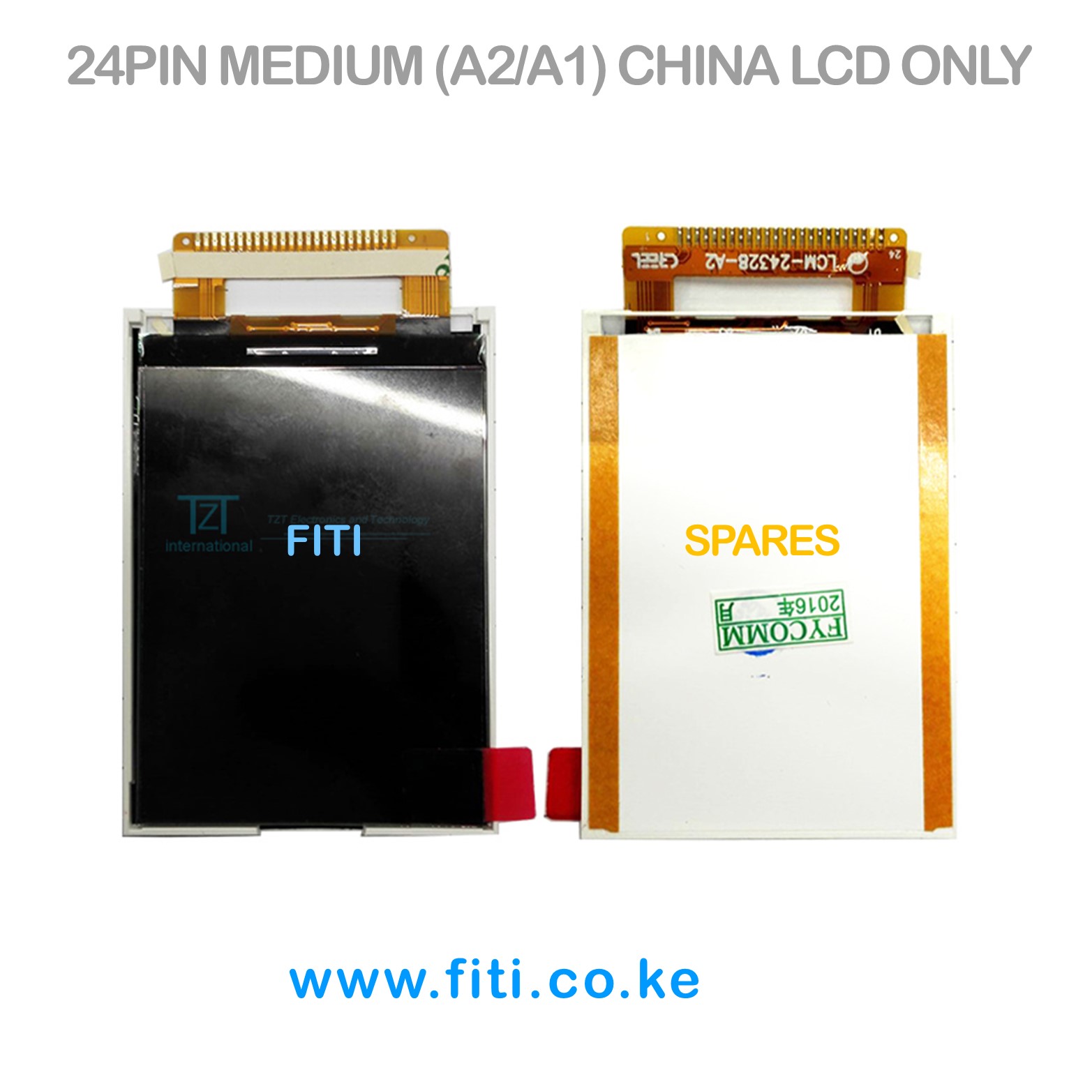 24PIN MIDIUM (A2/A1) CHINA LCD ONLY